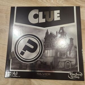 Clue Silver Line Board Game